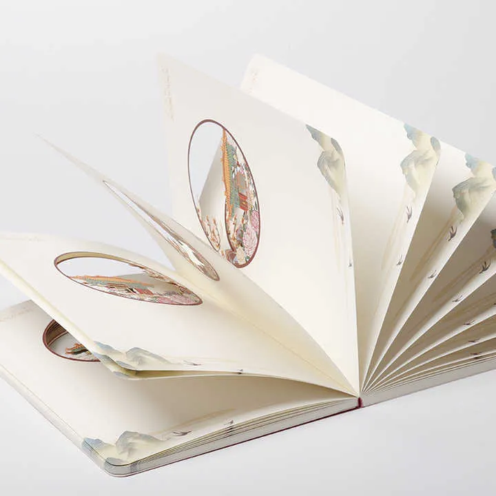 تصميم الخريف الامبرالي ، أدوات مكتبية بحجم A5 ، هدايا تذكAutumn Imperial Design,ارية شخصية محفورة بالليزر ، هدايا للأصدقاء متجر المبيعات .
