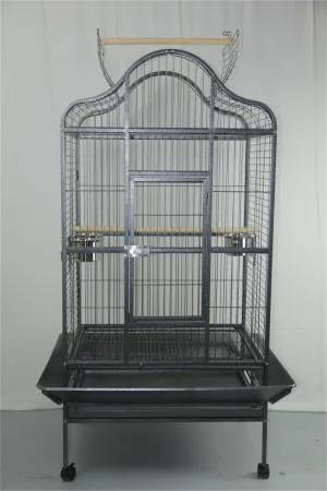 180cm Large Bird Cage | Pet Parrot Aviary With Perch and Castor Wheels