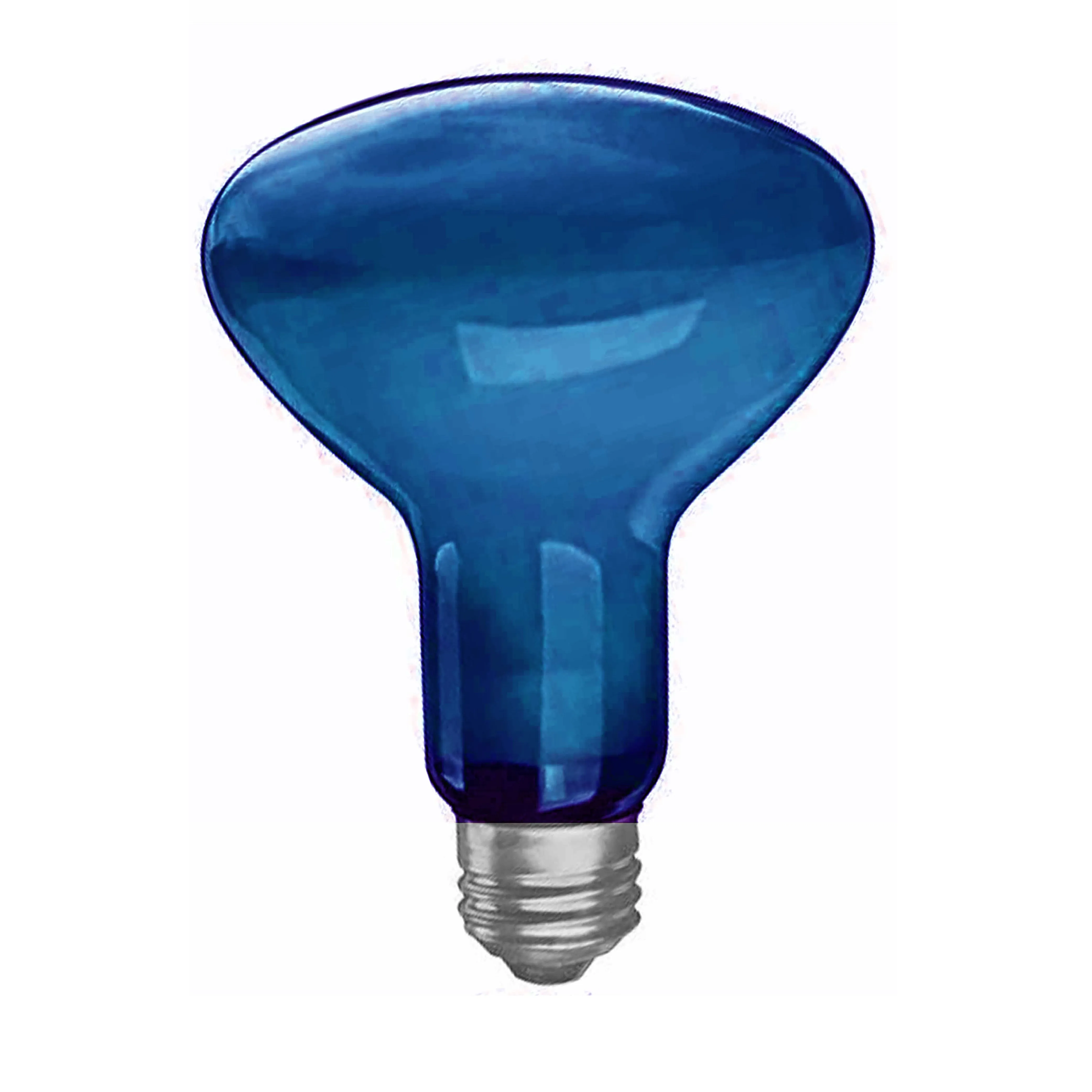 2 Pc Blue Reflector Flood Light Bulbs 50w 120v Frosted Replacement Lighting Lamp