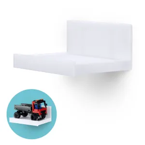 5.4" Adhesive Wide Floating Shelf (180) for Security Cameras, Baby Monitors, Speakers, Plants & More (139mm x 96mm / 5.4” x 3.7”)
