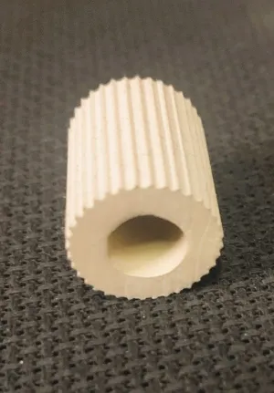 5/8" Diameter Corrugated Rubber Adapter 3/4" Ht.