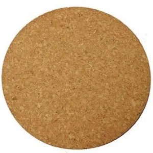 6-In. Cork Saucer Mat