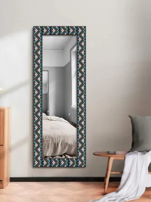 999STORE Printed mirriors for Wall Full-Length Mirror Decorative Large Long Big Full Length Mirror (MDF_18X48 Inches) MirrorBMP379