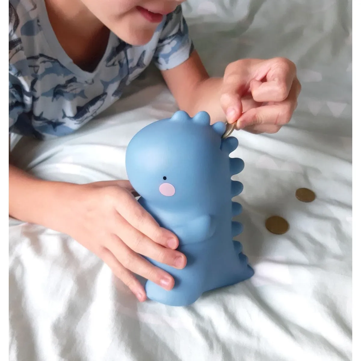 A Little Lovely Company Money Box T-Rex