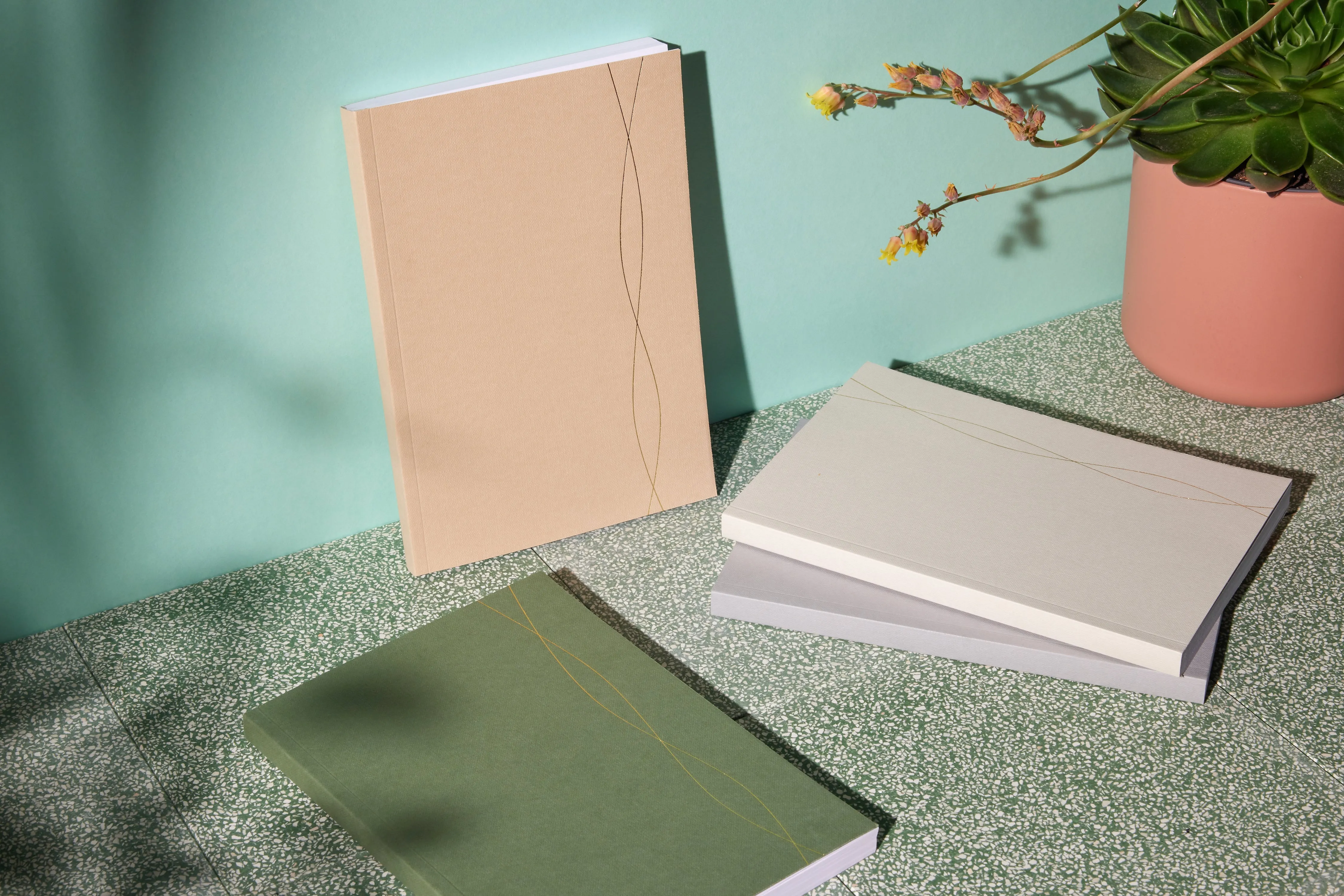 A5 Notebook Mid Green By LSW