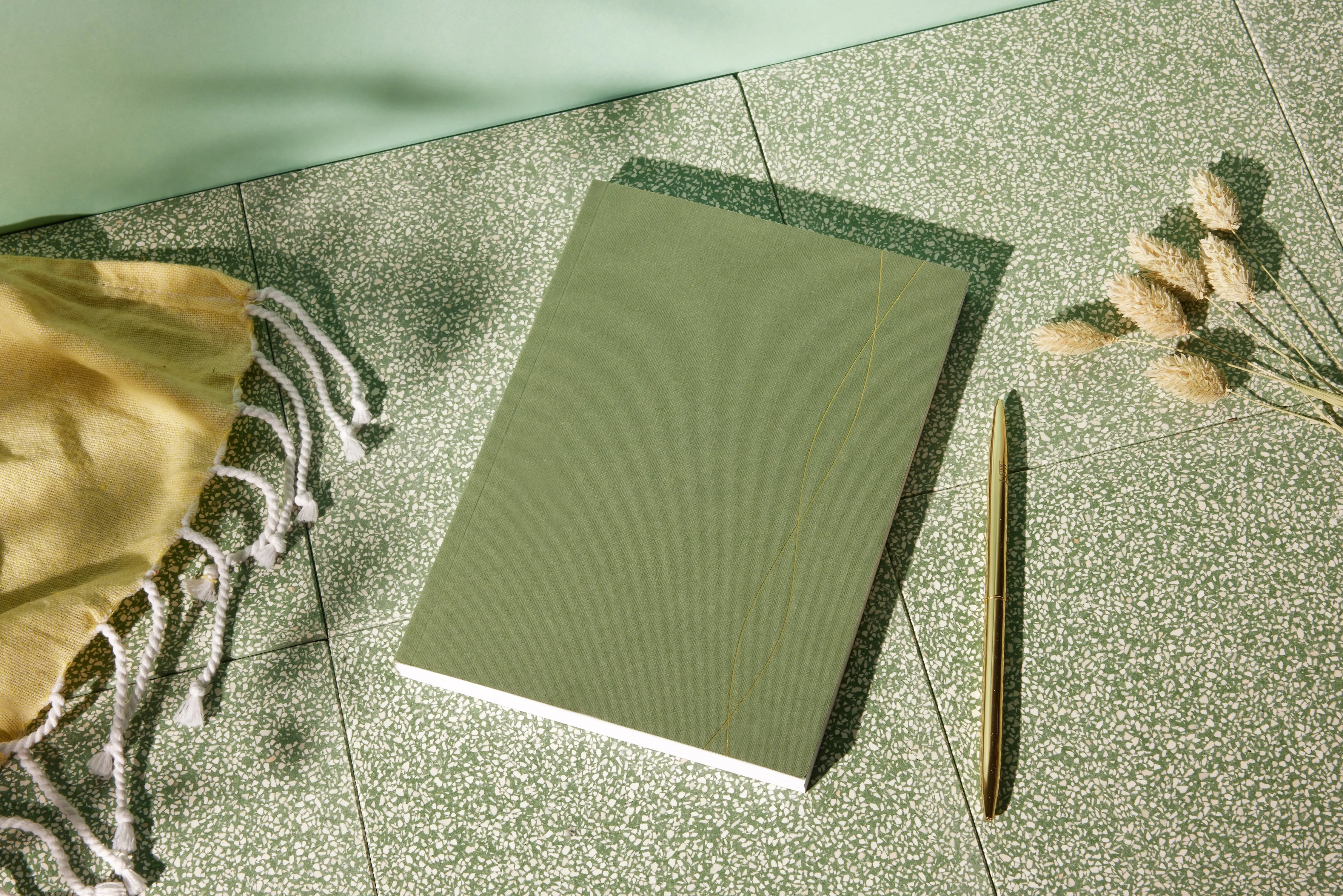 A5 Notebook Mid Green By LSW
