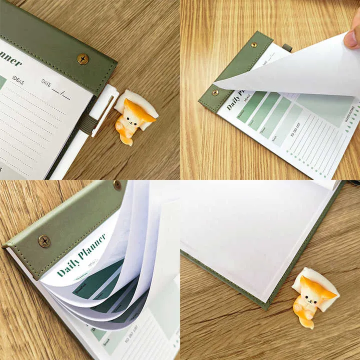 A5 Schedule Notebook Daily Plan Book-للجدول الزمني