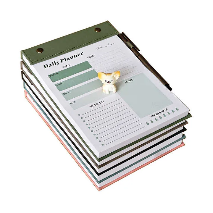 A5 Schedule Notebook Daily Plan Book-للجدول الزمني