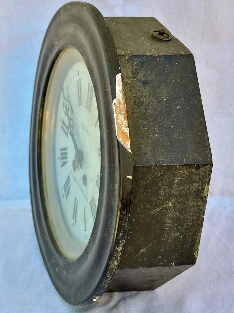 Antique French clock from L'isle-sur-La-Sorgue 15"