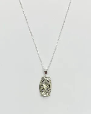 Antique Sterling Silver Necklace 16" - Miss Dainty Collection by L Carr Designs