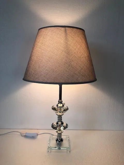 Beige Crystal lamp