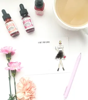 Bride Personalized Stationery