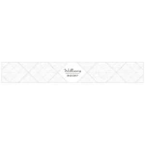 City Style Tin Favor Box Wrap Charcoal