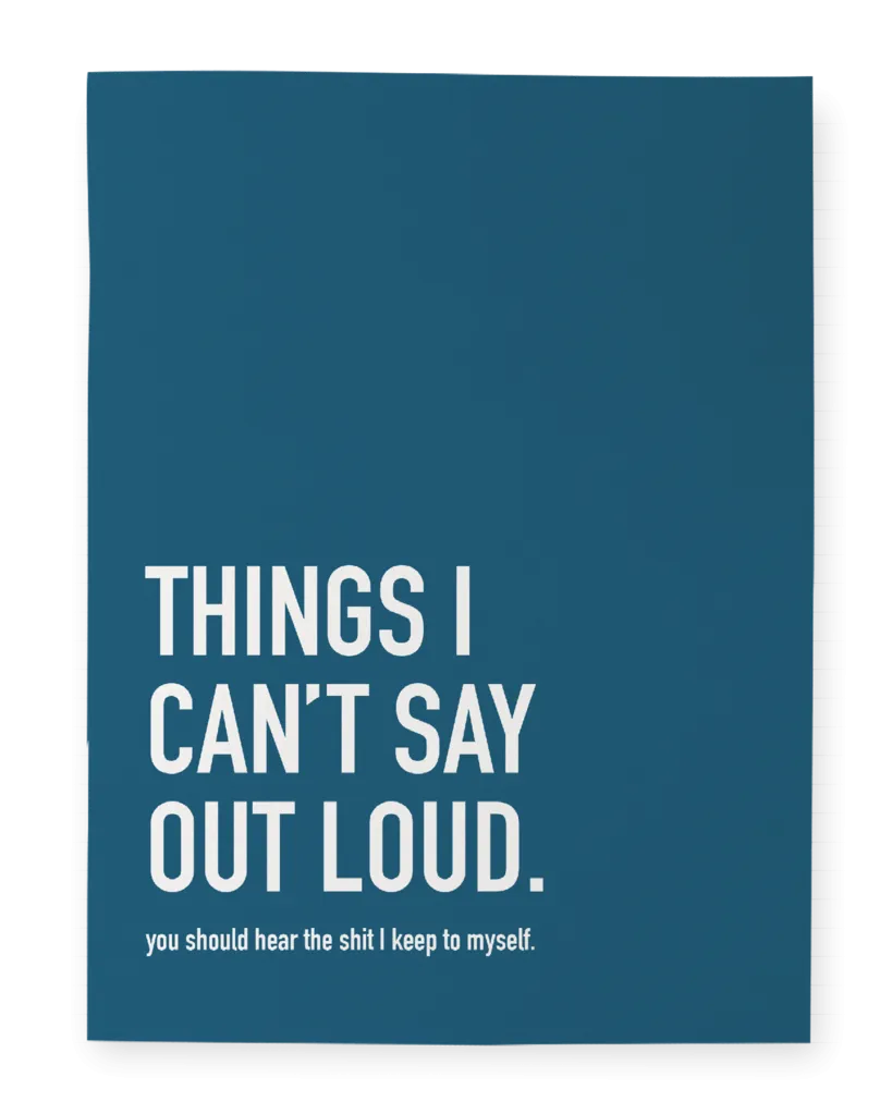 Classy Cards Funny Notebooks