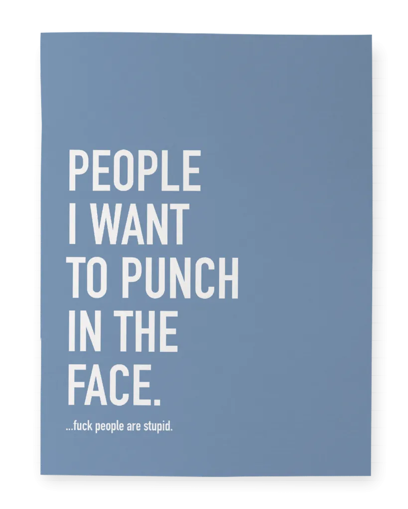Classy Cards Funny Notebooks