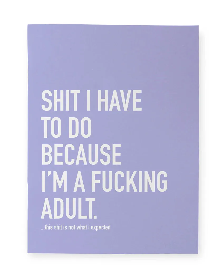 Classy Cards Funny Notebooks