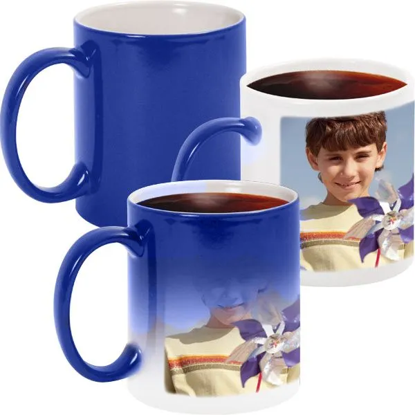 Color Changing Mugs (Matt Finish Blue)