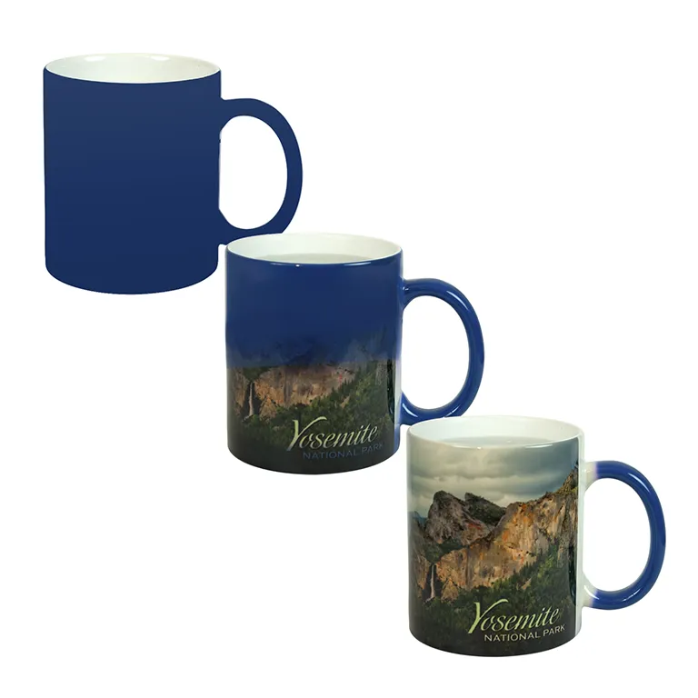 Color Changing Mugs (Matt Finish Blue)