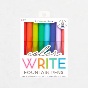 Color Write Fountain Pens