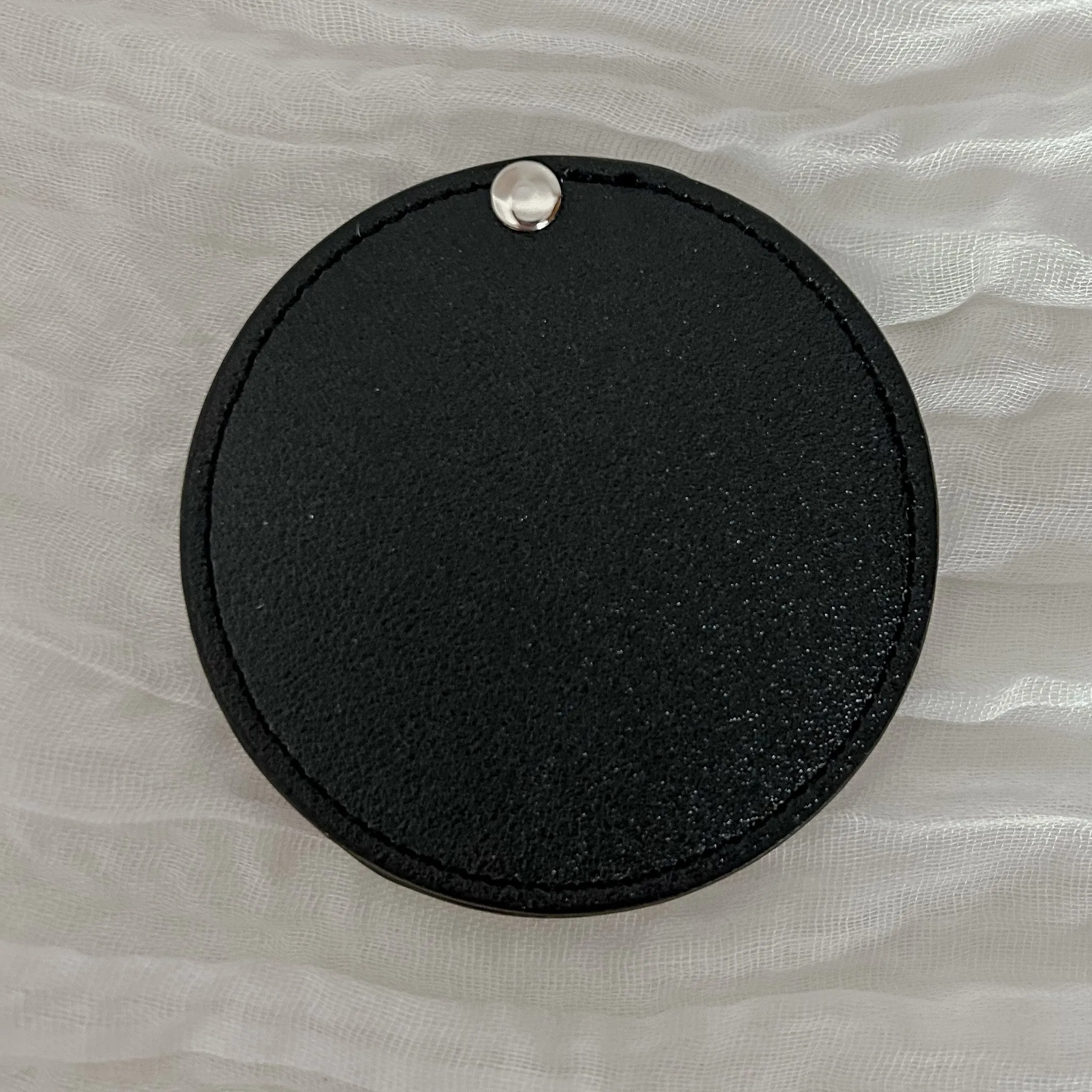 Compact Mirror Bridesmaids Gift  - Black, White, Grey