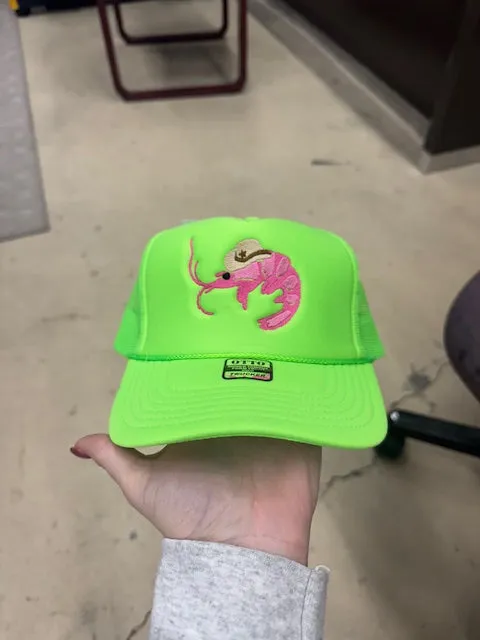 Cowboy Shrimp Trucker Cap