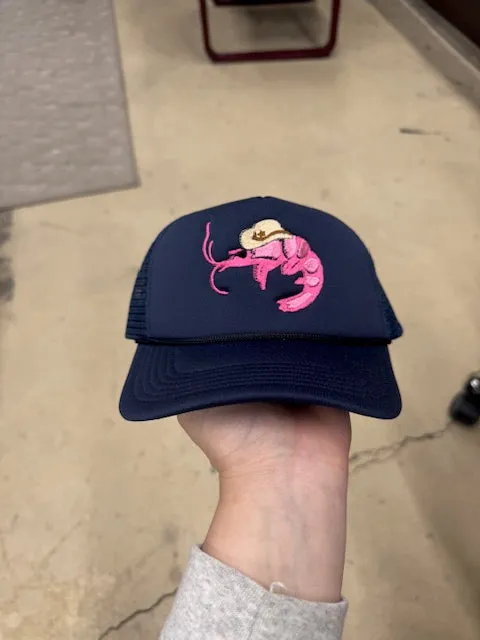 Cowboy Shrimp Trucker Cap