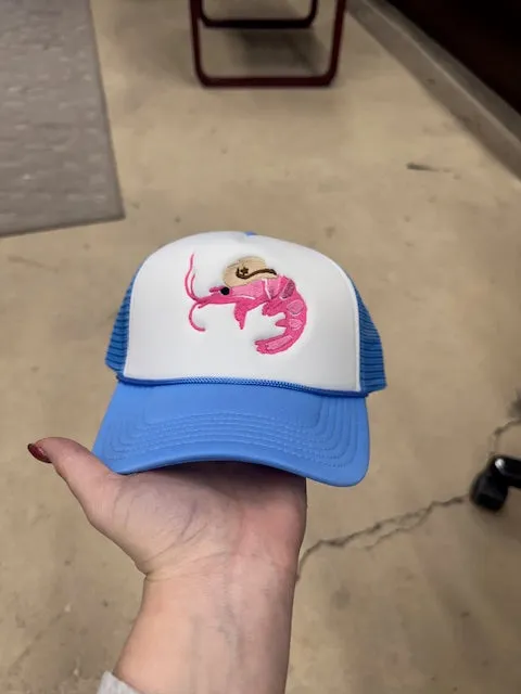 Cowboy Shrimp Trucker Cap