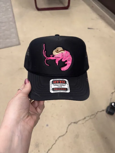 Cowboy Shrimp Trucker Cap