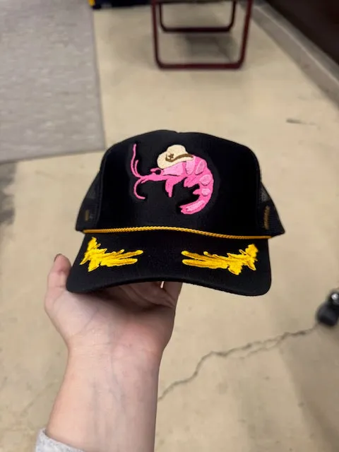 Cowboy Shrimp Trucker Cap