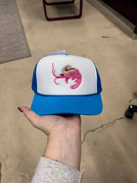 Cowboy Shrimp Trucker Cap