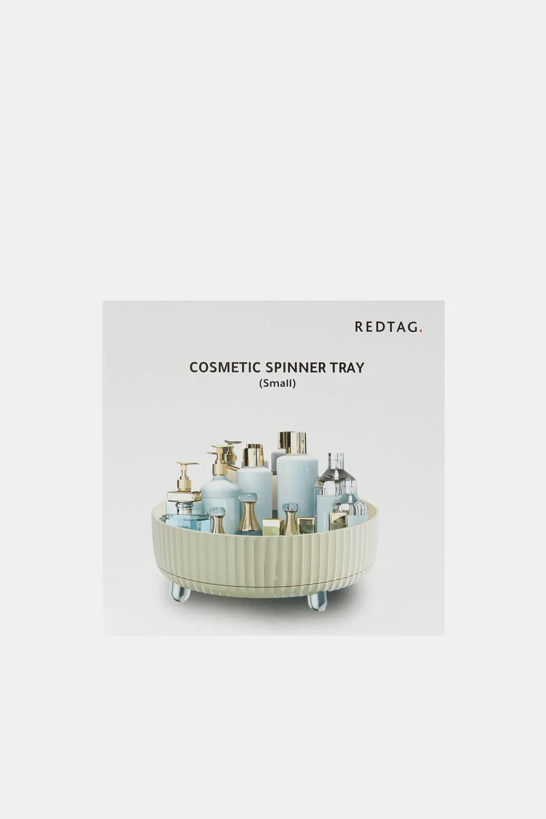 Cream Cosmetic Spinner Tray(Small)
