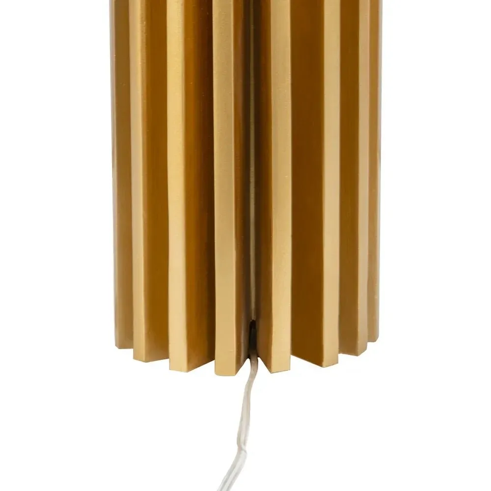 Croton Table Lamp - Gold