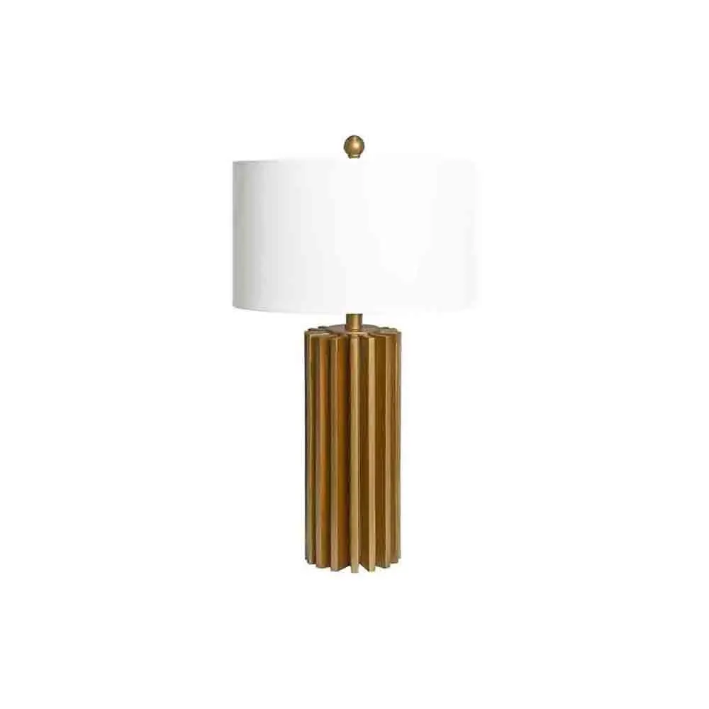 Croton Table Lamp - Gold