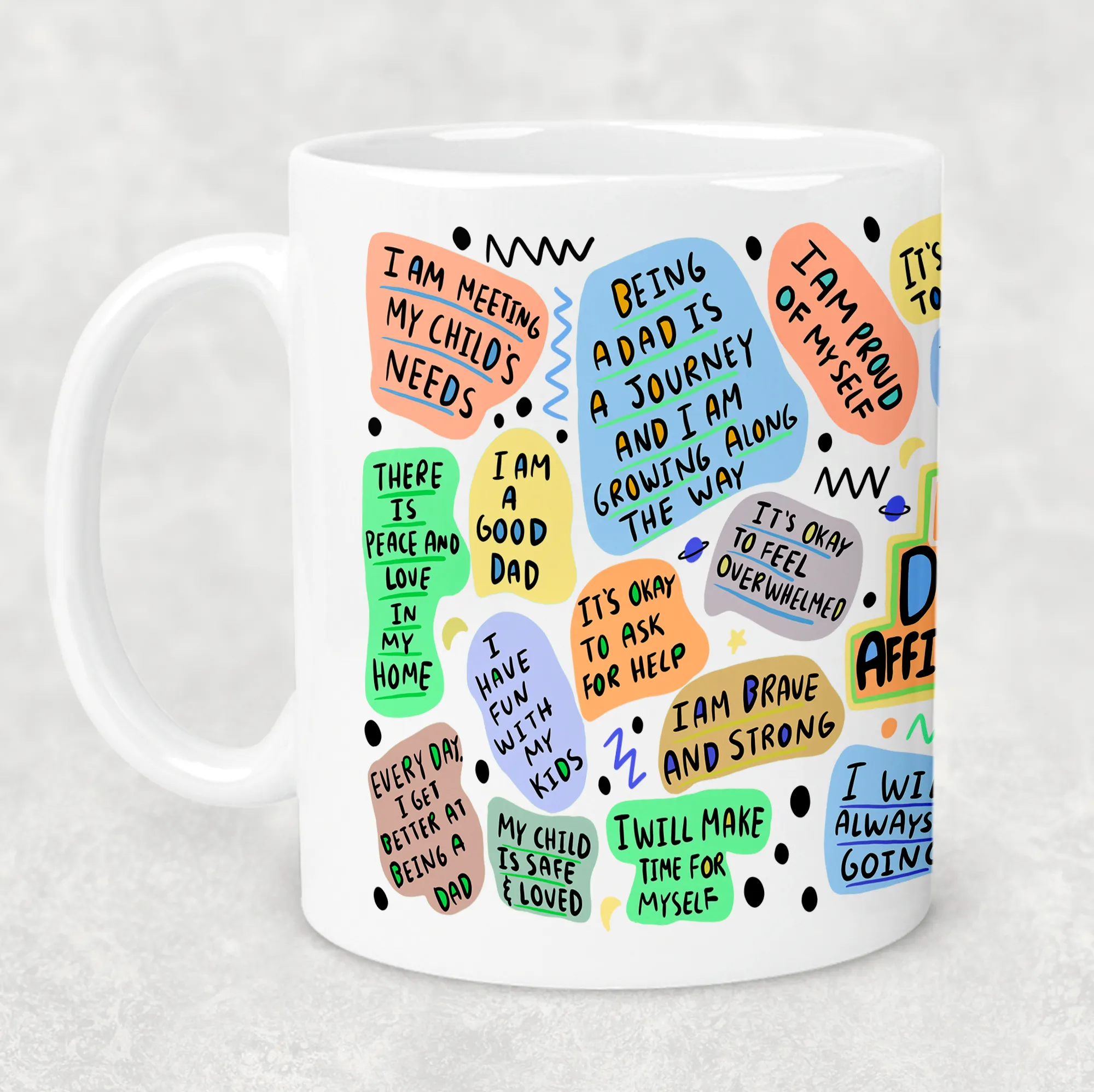 Dad Daily Affirmations Mug