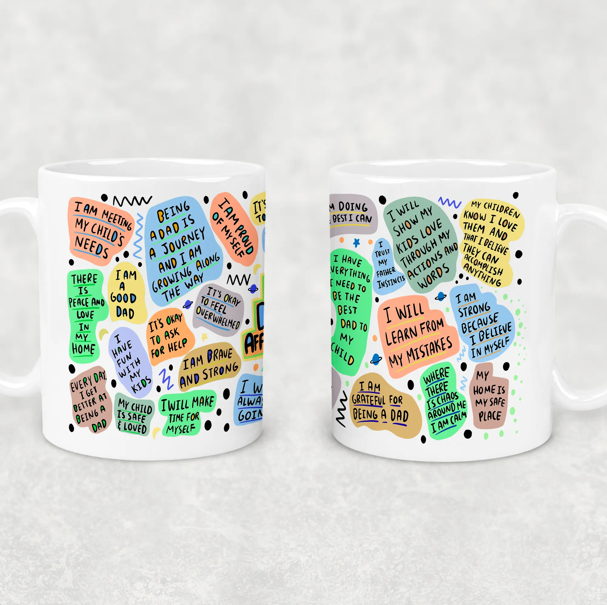Dad Daily Affirmations Mug