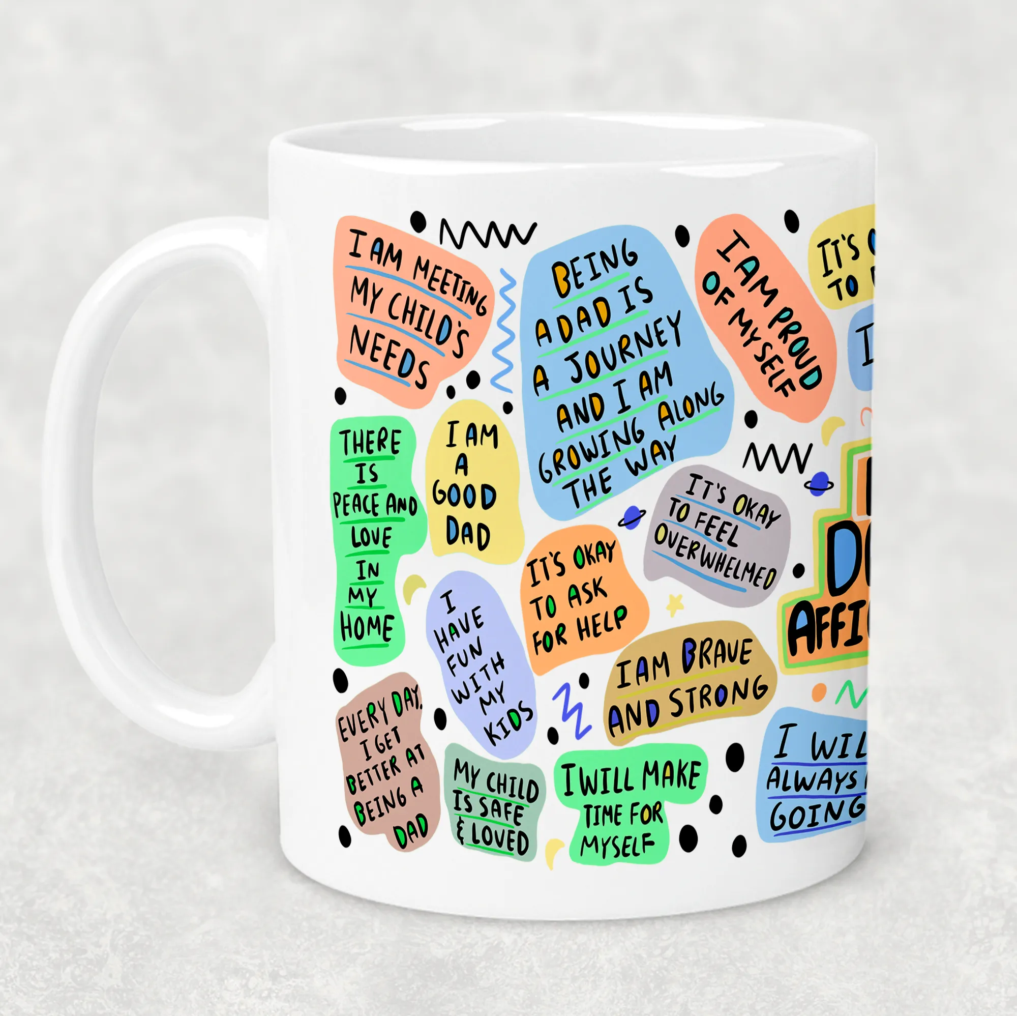 Dad Daily Affirmations Mug