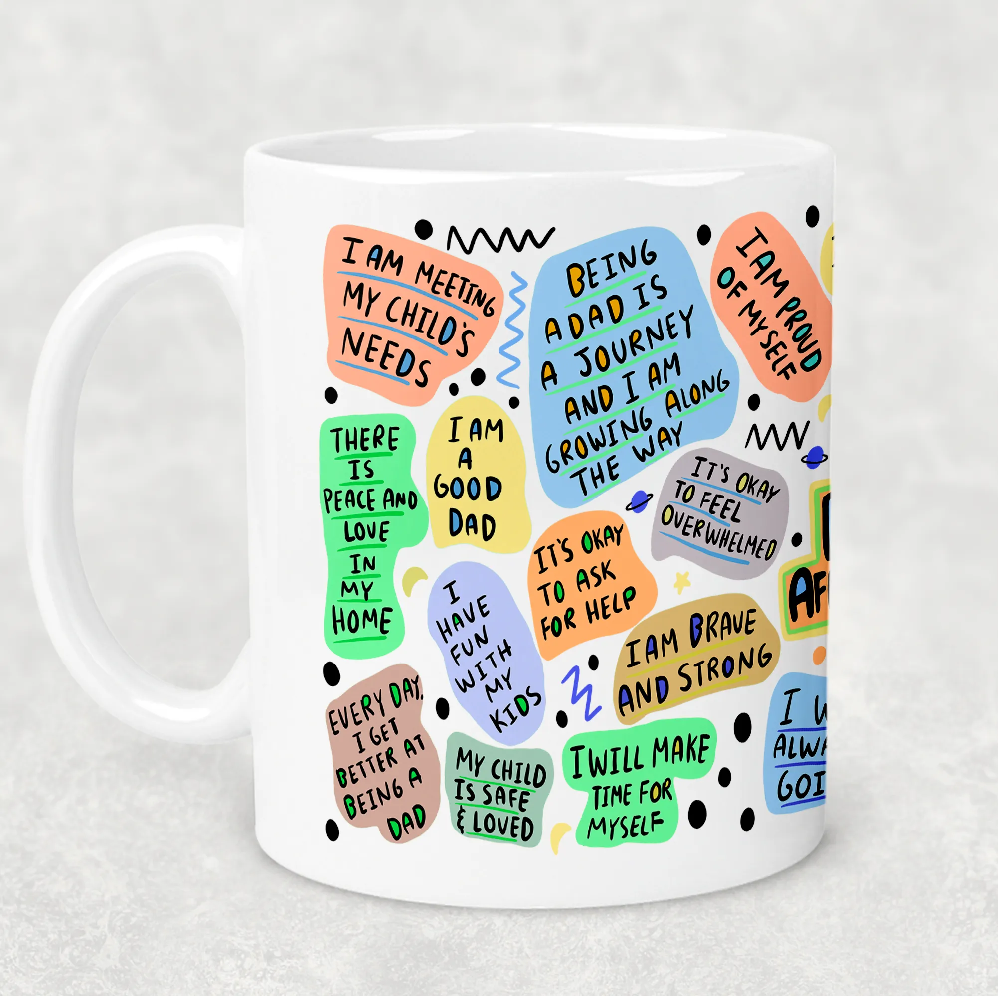 Dad Daily Affirmations Mug