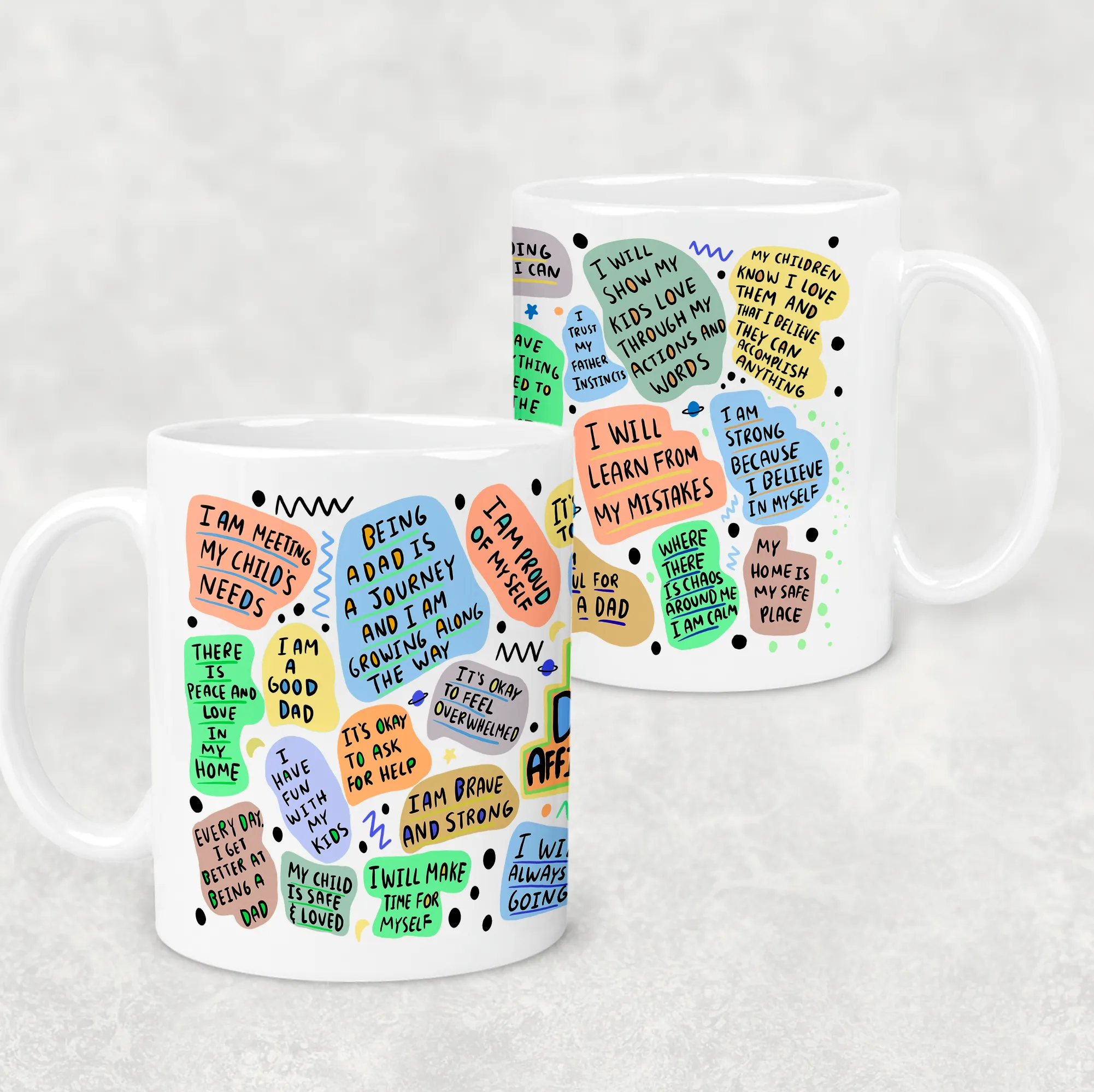 Dad Daily Affirmations Mug