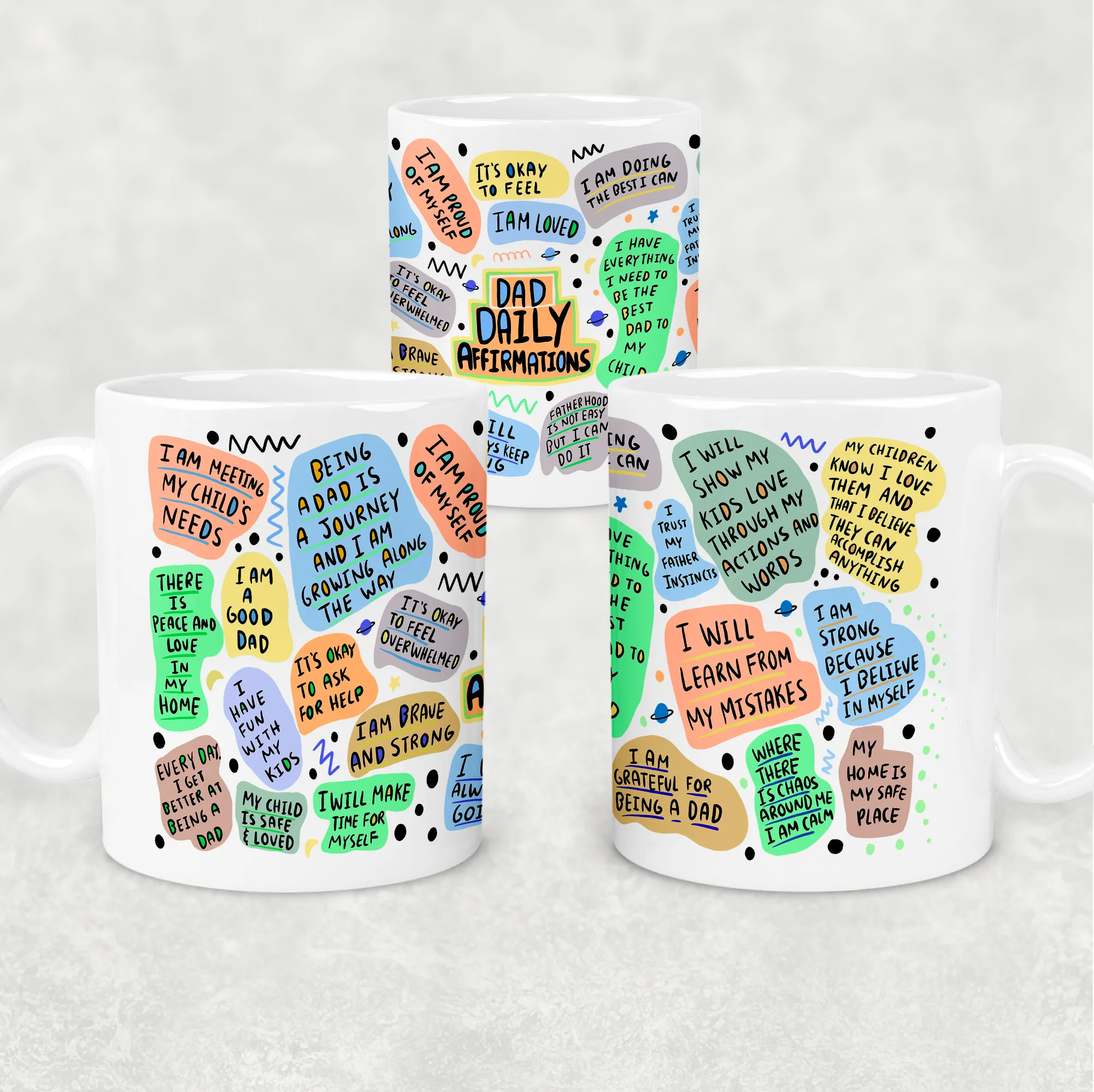 Dad Daily Affirmations Mug