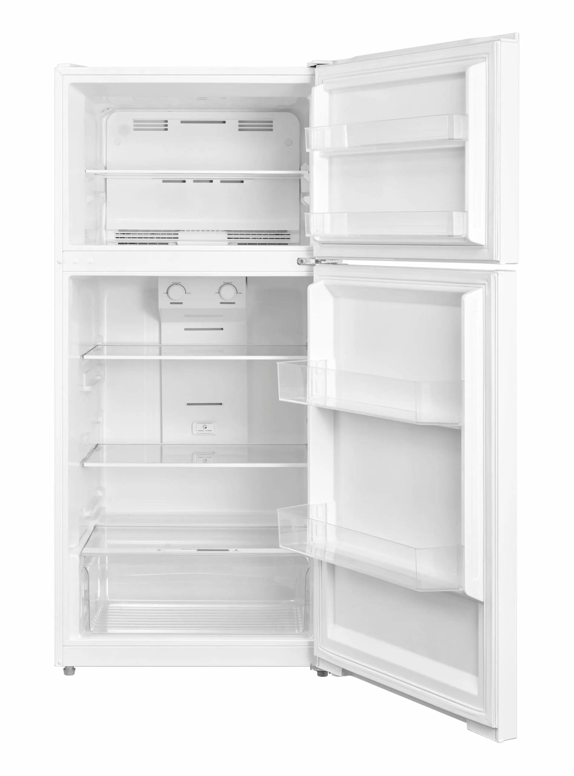 Danby DFF142E1WDB 14.2 cu. ft. Apartment Size Fridge Top Mount in White