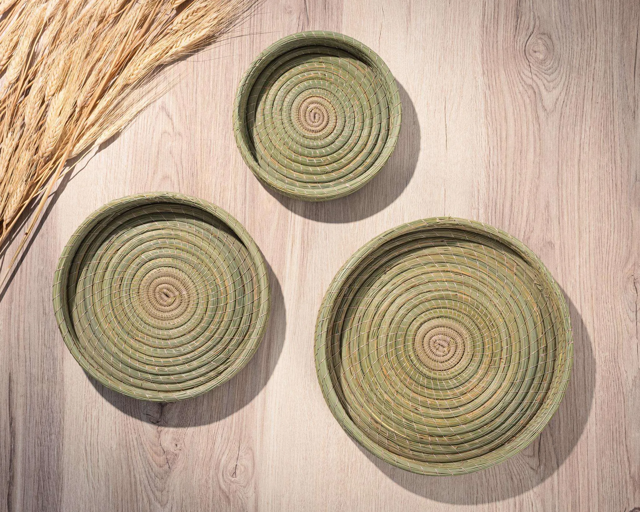 Darido set of 3 Halfa Trays