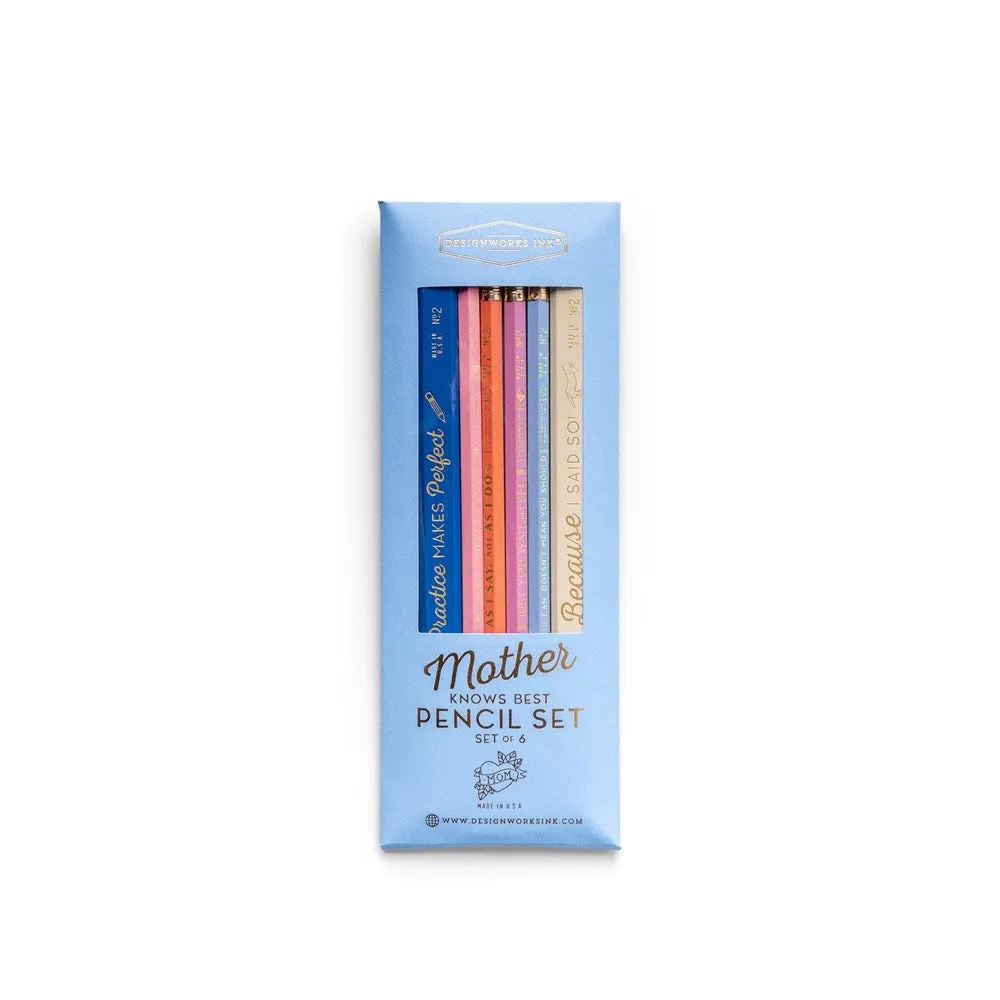 DesignWorks Ink: Pencil Set Mother Knows Best