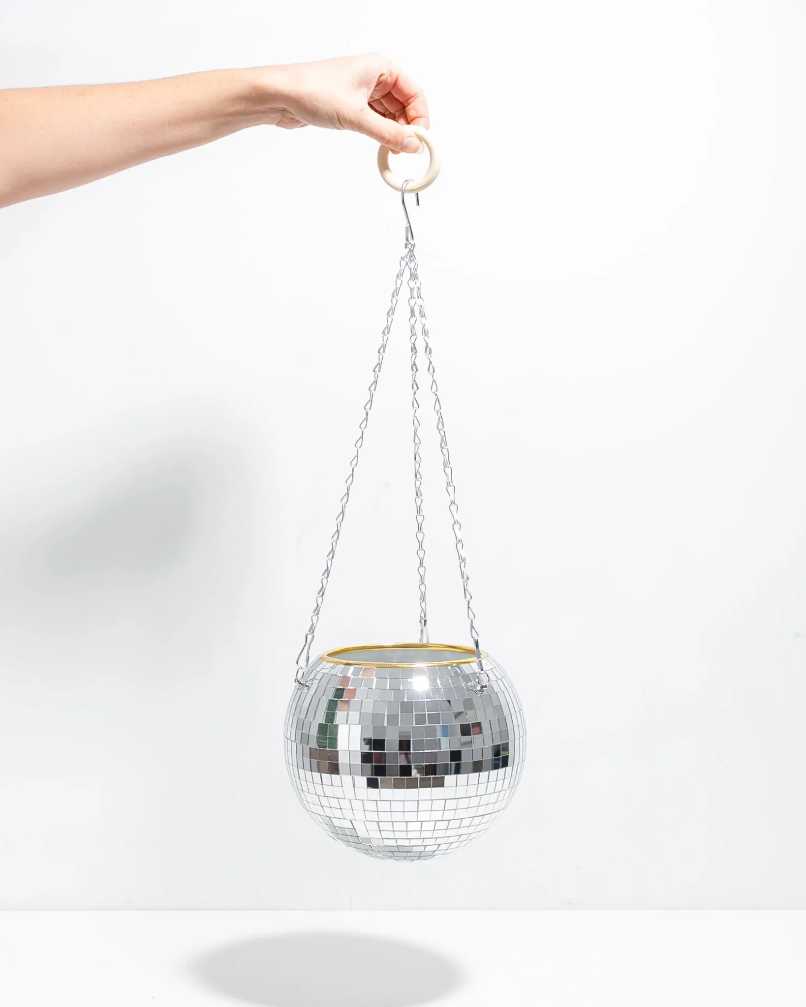 Disco Ball Garden Hanger