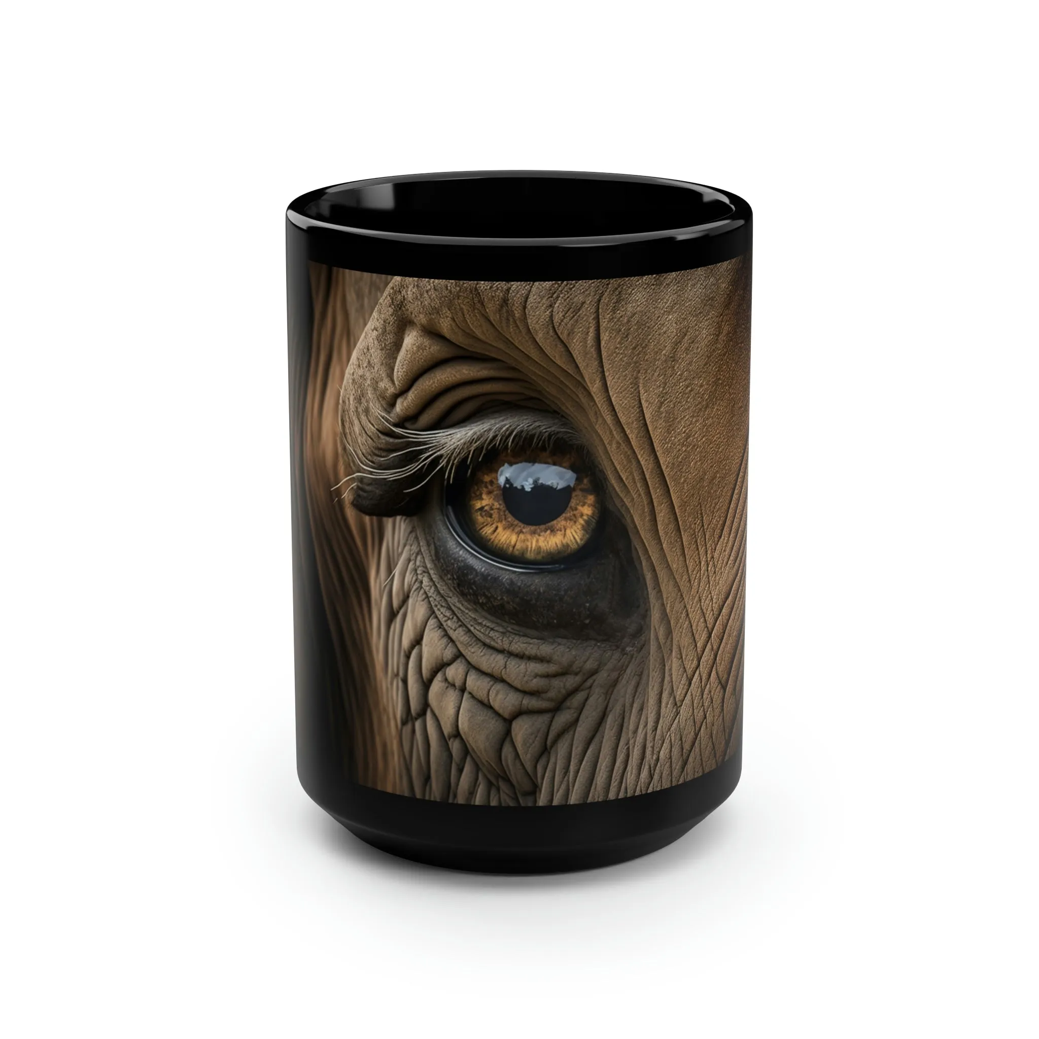 Elephant Eye - 15 oz Coffee Mug