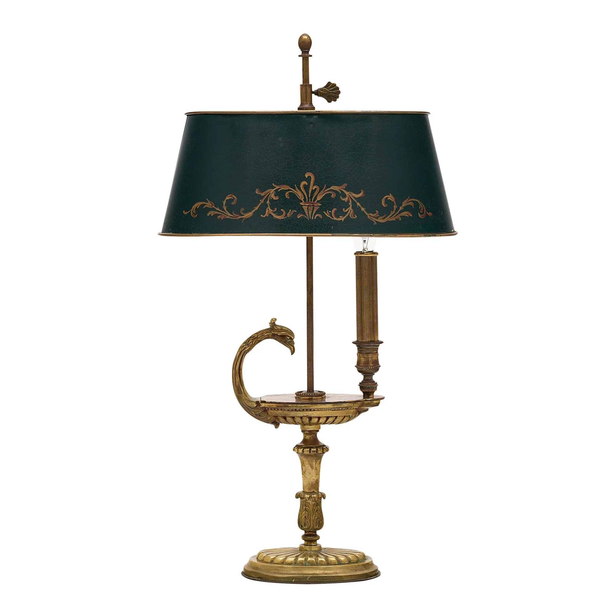Empire Style French Antique Lamp