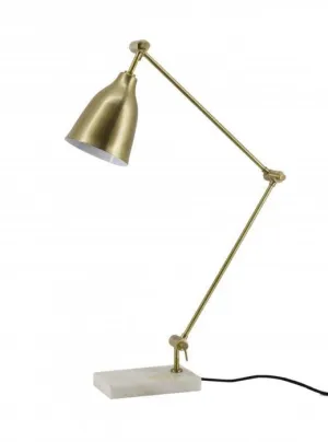 Essex Table Lamp Antique Brass
