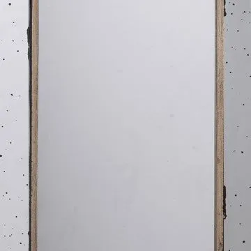 Filo 24 Inch Wall Mirror, Raised Tray Edges, Mirrored Rectangular Frame By Casagear Home