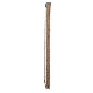 Filo 24 Inch Wall Mirror, Raised Tray Edges, Mirrored Rectangular Frame By Casagear Home