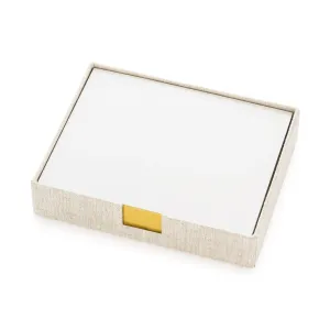 flax desk jotter