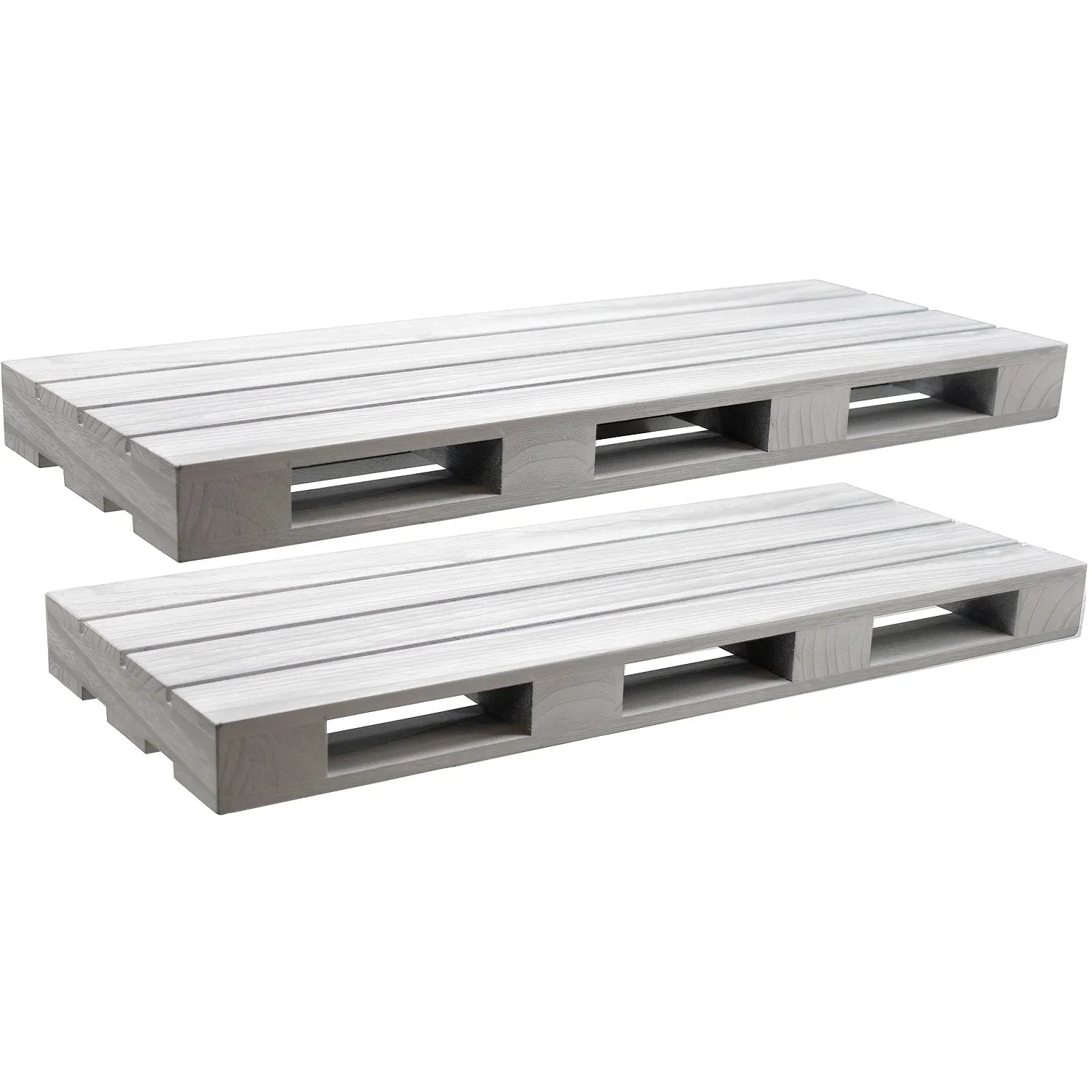 Floating pallets shelve (Set of 2)